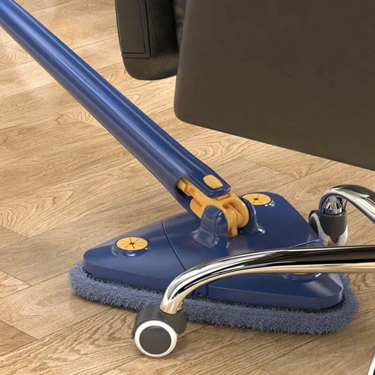 Multipurpose Triangular Mop with 3 Free Microfiber Refills